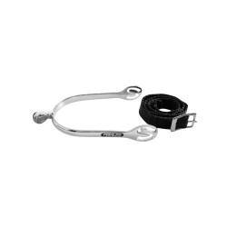 Espuelas Metalab de zinc con punta redonda Espuelas Metalab de zinc con punta redonda