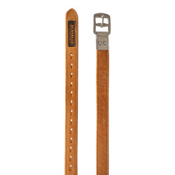 Cuero Acavallo Estribo Cuero Interior Nylon Coñac Marrón