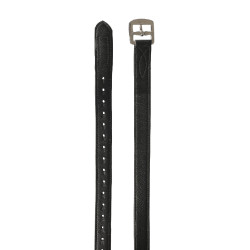 Cuero Acavallo Estribo Cuero Interior Nylon Negro