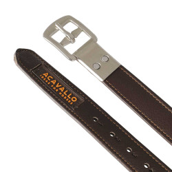 Cuero Acavallo Estribo Cuero Interior Nylon Marrón oscuro Marr&amp;oacute;n