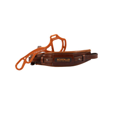 Muserola de cuero Acavallo para Hackamore Muserola de cuero Acavallo para Hackamore