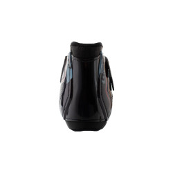 Protectores de menudillo de gel Acavallo Opéra con cierre de botones Negro / rojo Protectores de menudillo de gel Acavallo Opéra con cierre de botones Negro / rojo