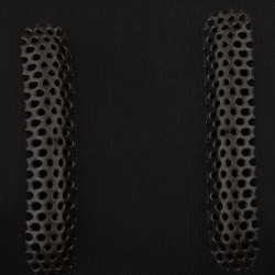 Botas de pierna delantera Acavallo Opera Gel con cierre de botón Negro / rojo Botas de pierna delantera Acavallo Opera Gel con cierre de botón Negro / rojo