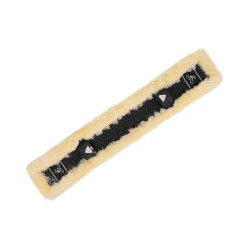 Acavallo Classic Protector de Cincha Corta Gel y Lana de Cordero Natural Marrón Acavallo Classic Protector de Cincha Corta Gel y Lana de Cordero Natural Marrón