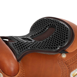 Acavallo Ortho-Coccyx Western Gel Cubre Asiento Hexagonal Dri-Lex 20mm Acavallo Ortho-Coccyx Western Gel Cubre Asiento Hexagonal Dri-Lex 20mm