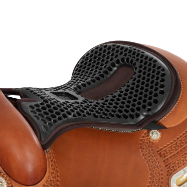 Acavallo Ortho-Coccyx Western Gel Cubre Asiento Hexagonal Dri-Lex 20mm Acavallo Ortho-Coccyx Western Gel Cubre Asiento Hexagonal Dri-Lex 20mm