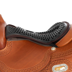 Acavallo Ortho-Coccyx Western Gel Cubre Asiento Hexagonal Dri-Lex 20mm Acavallo Ortho-Coccyx Western Gel Cubre Asiento Hexagonal Dri-Lex 20mm