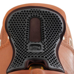 Acavallo Ortho-Coccyx Western Gel Cubre Asiento Hexagonal Dri-Lex 20mm Acavallo Ortho-Coccyx Western Gel Cubre Asiento Hexagonal Dri-Lex 20mm