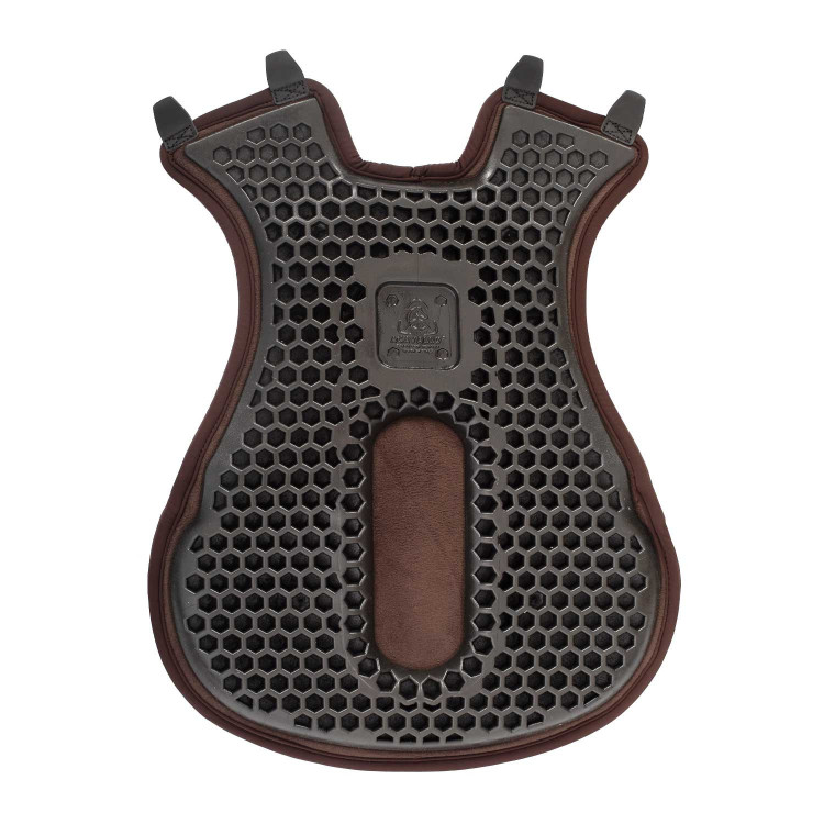 Acavallo Ortho-Coccyx Western Gel Cubre Asiento Hexagonal Dri-Lex 20mm Acavallo Ortho-Coccyx Western Gel Cubre Asiento Hexagonal Dri-Lex 20mm