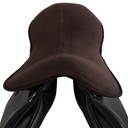 Cubreasiento Acavallo Classic Obstacle Gel 20mm Dri-Lex Castaño Marrón