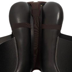 Cubreasiento Acavallo Classic Obstacle Gel 20mm Dri-Lex Castaño Marrón