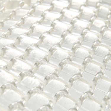 Relleno de gel transpirable Acavallo y contorno de piel de oveja. Transparente / natural