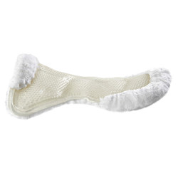 Acavallo Classic Gel y Salvacruz de piel de oveja Blanco / claro Transparente