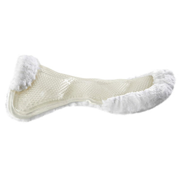 Acavallo Classic Gel y Salvacruz de piel de oveja Blanco / claro Transparente