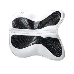 Almohadilla de gel con espuma viscoelástica Acavallo Classic Blanco