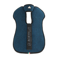 Salvacruz de configuración de bolsillo Acavallo doble fieltro Gasolina marina Azul Salvacruz de configuración de bolsillo Acavallo doble fieltro Gasolina marina Azul
