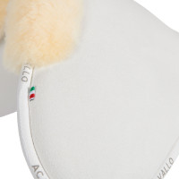 Salvacruz viscoelástica de contacto cercano con piel de oveja Acavallo Azul / natural