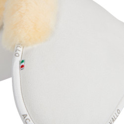 Salvacruz viscoelástica de contacto cercano con piel de oveja Acavallo Blanco / natural Salvacruz viscoelástica de contacto cercano con piel de oveja Acavallo Blanco / natural