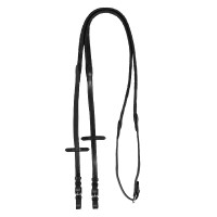 Riendas de goma Acavallo Kris Pro Soft Touch 5/8 " Negro