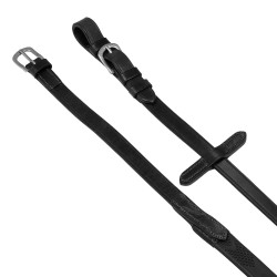 Riendas de goma Acavallo Kris Pro Soft Touch 5/8 " Negro