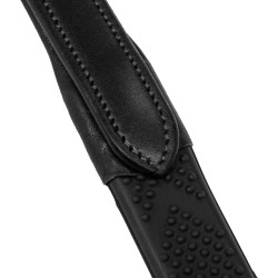 Riendas de goma Acavallo Kris Pro Soft Touch 5/8 " Negro