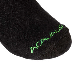 Calcetines Acavallo Algodón con Diamante Negro / antracita / strass gris