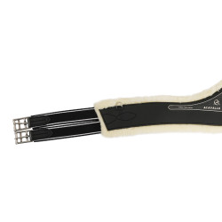 Cincha anatomica Acavallo Gel & Pvc Forro de lana extraíble Negro Cincha anatomica Acavallo Gel & Pvc Forro de lana extraíble Negro