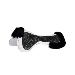 Salvacruz Close Contact Acavallo Classic Gel memoria de forma borreguillo Blanco / negro Salvacruz Close Contact Acavallo Classic Gel memoria de forma borreguillo Blanco / negro