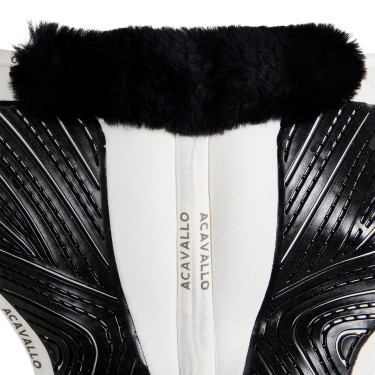 Salvacruz Close Contact Acavallo Classic Gel memoria de forma borreguillo Blanco / negro Salvacruz Close Contact Acavallo Classic Gel memoria de forma borreguillo Blanco / negro