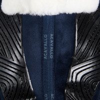 Salvacruz Close Contact Acavallo Classic Gel memoria de forma borreguillo Azul / blanco Salvacruz Close Contact Acavallo Classic Gel memoria de forma borreguillo Azul / blanco
