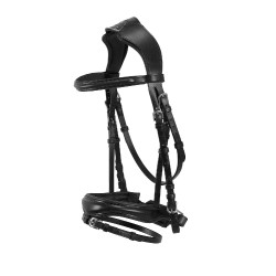 Cabezada Acavallo Maesta cuero Negro Cabezada Acavallo Maesta cuero Negro