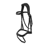 Cabezada Acavallo Allegoria cuero Negro