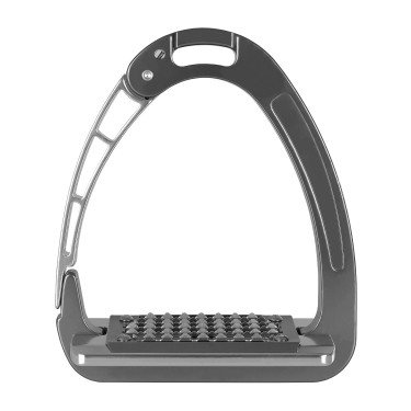 Estribos de aluminio Acavallo Arena Aluplus Titanium Gris
