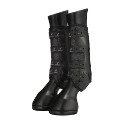 Protectores de tendón LeMieux Ultra Mesh Negro Protectores de tendón LeMieux Ultra Mesh Negro