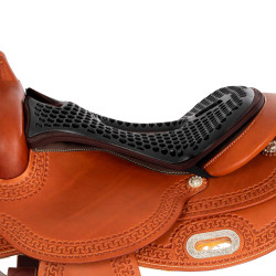 Cubreasiento Acavallo Ortho-Pubis Western Hexagonal Gel 20 mm Dry-Lex Cubreasiento Acavallo Ortho-Pubis Western Hexagonal Gel 20 mm Dry-Lex