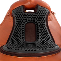 Cubreasiento Acavallo Ortho-Pubis Western Hexagonal Gel 20 mm Dry-Lex Negro Cubreasiento Acavallo Ortho-Pubis Western Hexagonal Gel 20 mm Dry-Lex Negro