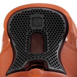 Cubreasiento Acavallo Ortho-Pubis Western Hexagonal Gel 20 mm Dry-Lex Cubreasiento Acavallo Ortho-Pubis Western Hexagonal Gel 20 mm Dry-Lex