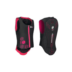 Protector de espalda Komperdell Junior Negro / fucsia Protector de espalda Komperdell Junior Negro / fucsia