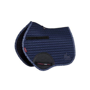 Mantilla Mini LeMieux Suede Jump Square Índigo Azul Mantilla Mini LeMieux Suede Jump Square Índigo Azul