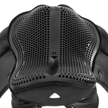 Cubreasiento Gel Out Acavallo Cushion Ride 20 mm - doma Negro