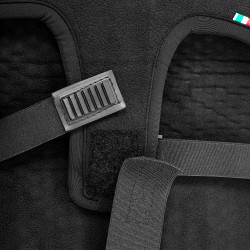 Cubreasiento Gel Out Acavallo Cushion Ride 20 mm - doma Negro