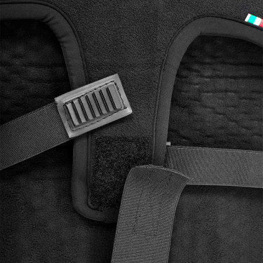 Cubreasiento Gel Out Acavallo Cushion Ride 20 mm - doma Negro