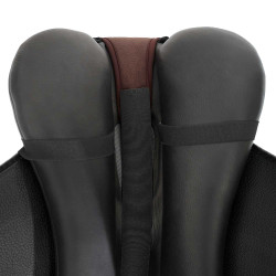 Funda de asiento de gel amortiguadora Acavallo Ortho Pubis - Doma Castaño Marrón Funda de asiento de gel amortiguadora Acavallo Ortho Pubis - Doma Castaño Marrón