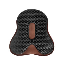 Funda de asiento de gel amortiguadora Acavallo Ortho Pubis - Doma Castaño Marrón Funda de asiento de gel amortiguadora Acavallo Ortho Pubis - Doma Castaño Marrón
