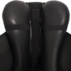 Cubreasiento salvadorso Acavallo Gel In Ortho Coccyx - Dressage Negro