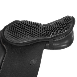 Cubreasiento salvadorso Acavallo Jump Gel Out Ortho-Coccyx 20 mm Negro