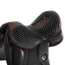 Funda de asiento amortiguadora Acavallo Ortho Coccyx - Doma Castaño Marrón