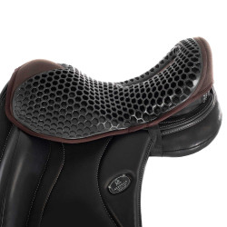 Funda de asiento amortiguadora Acavallo Ortho Coccyx - Doma Castaño Marrón
