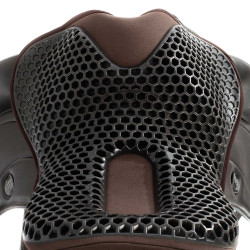 Funda de asiento amortiguadora Acavallo Ortho Coccyx - Doma Castaño Marrón