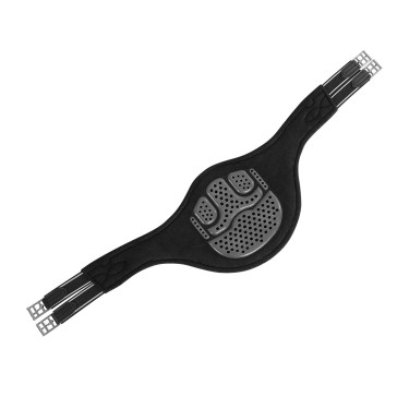 Hebilla corta de cincha abdominal Acavallo Gel & PVC Negro Hebilla corta de cincha abdominal Acavallo Gel & PVC Negro